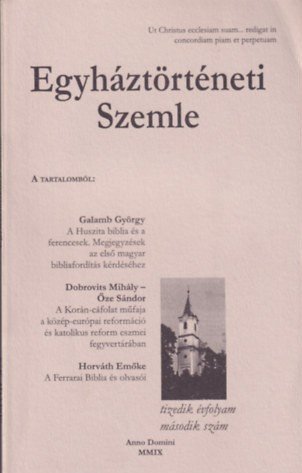 					View Vol. 10 No. 2 (2009): Church History Review
				