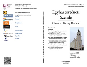 Egyháztörténeti Szemle 2024/3
